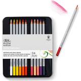 Winsor & Newton Pink Farveblyanter Winsor & Newton Winsor Precision pencil coloured 24pcs in tin box