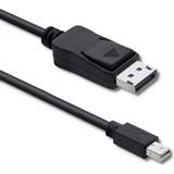 DisplayPort mini - DisplayPort-kabler Qoltec Mini Displayport - Displayport 1.8m