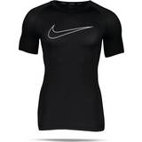 Nike Herre Toppe svedundertøj Nike Dri-Fit Pro Short Sleeve Top Men - Black/White