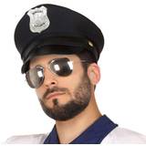 Politimænd Hatte Kostumer Th3 Party Hat Politi Sort