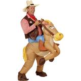 Widmann Cowboy på Oppustelig Hest Kostume