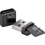 Billig Hukommelseskortlæser Goobay USB 2.0 Card reader for microSD/microSDHC (38656)