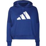 26 - 56 - Dame Overdele adidas Women Sportswear Future Icons Hoodie Plus Size - Victory Blue
