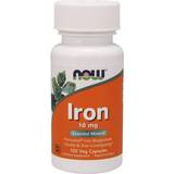 NOW Vitaminer & Kosttilskud NOW Foods Iron, 18mg 120 vcaps
