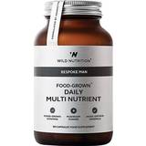 Wild Nutrition Vitaminer & Mineraler Wild Nutrition Food-Grown Daily Multi Nutrient Man 60 kap