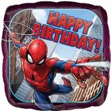 Amscan Balloner Amscan Ballon aluminium Spiderman Happy Birthday 43 cm