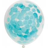 Balloner Konfetti balloner med blå farver