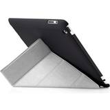 Apple iPad 4 Tabletetuier Pipetto iPad 2/3/4 Origami-fodral Svart