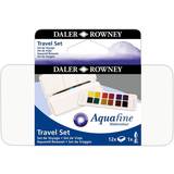Grå Akrylmaling Daler Rowney akvarel m/12 farver akvar