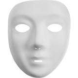 Plast Masker Helmaske Hvid
