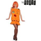 Damer - Orange Dragter & Tøj Th3 Party Kostume til voksne 2252 Butan flaske