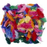 Fjer Feathers Multicolour 50g 8cm