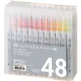 Blå Pensler Zig Clean Color Real Brush 48-set