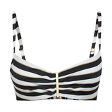 Femilet Hvid Badetøj Femilet Belize Full Cup Bikini - Black/White