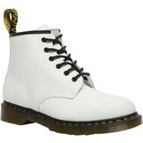 Dr. Martens 101 Yellow Stitch Smooth - White