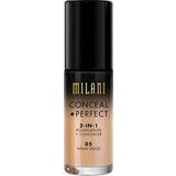 Milani Basismakeup Milani Conceal +Perfect 2-in-1 Foundation #05 Warm Beige