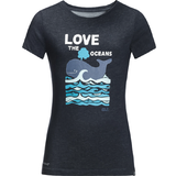 Jack Wolfskin T-shirts Jack Wolfskin Kid's Ocean T - Night Blue