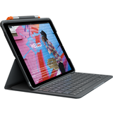 Tastatur på tilbud Logitech Slim Folio For iPad 10.2" (Nordic)