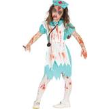 Zombie Dragter & Tøj Kostumer Fiestas Guirca Zombiesygeplejerske Børnekostume
