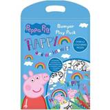 Peppa Pig Plastlegetøj Peppa Pig Gurli Gris Bumper Play Pack Malebog Happy