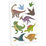 Amscan Fotoprops, Partyhatte & Ordensbånd Amscan 9903984 Adhesive Tattoos Happy Dinosaur, Pack of 9, Party Bags, Children's Birthday Parties
