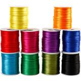 Sytråd Tråd & Garn CChobby Satin Cord Strong Colors 50m 10-pack