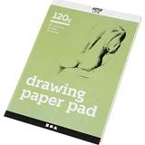 Skitse- & Tegneblok Creativ Company Drawing Pad White A5 120gr, 30 Sheets