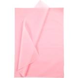 Pink Silke- & Crepepapir Creativ Company Silkepapir 50x70 cm 14g 25 ark Lys rosa