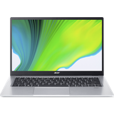 4 GB - Aluminium - Windows Bærbar Acer Swift 1 SF114-34 (NX.A76ED.009)