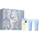 Dolce & Gabbana Dame Gaveæsker Dolce & Gabbana Light Blue Gift Set EdT 50ml + Body Cream 50ml + Shower Gel 50ml