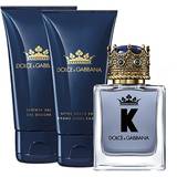 Dolce & Gabbana Herre Gaveæsker Dolce & Gabbana K Gift Set EdT 50ml + After Shave Balm 50ml + Shower Gel 50ml