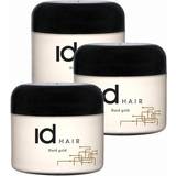 Id wax idHAIR 3-pack Hard Gold Wax 100ml Bone White