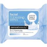 Ansigtspleje Sencebeauty Facial Cleansing Wipes 3-in-1 25-pack