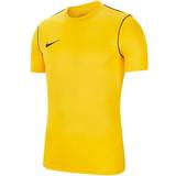 Gul - Slim Overdele Nike Dri-Fit Short Sleeve Soccer Top Men - Yellow