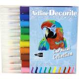 Artline Pensler Artline Decorite brush pastel 10-pack