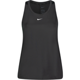48 - Elastan/Lycra/Spandex - S Overdele Nike Dri-Fit One Slim Fit Tank Top Women - Black/White