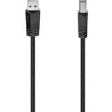 Hama USB-kabel Kabler Hama USB A - USB B 2.0 1.5m