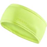 Dame - Elastan/Lycra/Spandex Pandebånd Craft Sportsware Core Thermal Headband - Yellow