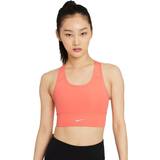 Nike Dri-FIT Swoosh-longline-sports-bh med støtte og indlæg i ét stykke til kvinder