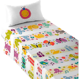 Multifarvet - Sommerfugle Tekstiler Cool Kids Sengetøj til Tremmeseng Silvina 120x180cm