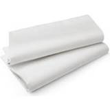 Festartikler Duni Evolin papirsdug med elegant glans 127x220 cm hvid