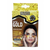 Øjenmasker Beauty Formulas Gold Gel Øjenmaske 6 par