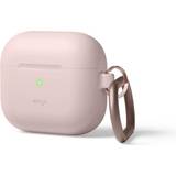 Pink Tilbehør til høretelefoner Elago Silicone Hang Case for AirPods 3