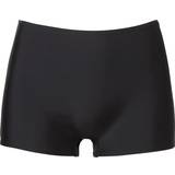 Trofé 48 - Elastan/Lycra/Spandex Badetøj Trofé Black Bikini Bottom Boxer Shorts - Black