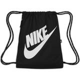 Snørre Gymnastikposer Nike Heritage Drawstring Bag - Black/White