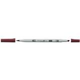 Tombow Marker alcohol ABT PRO Dual Brush 757 port red