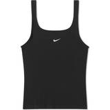 26 - Dame - Elastan/Lycra/Spandex T-shirts & Toppe Nike Sportswear Essential Cami Tank Women's - Black/White