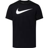 M T-shirts Børnetøj Nike Kid's Park 20 Swoosh T-shirt - Black/White