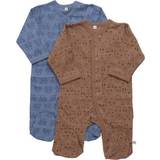 56 - Babyer Nattøj Pippi Pyjamas 2-pack - Blue Mirage (3821-741)