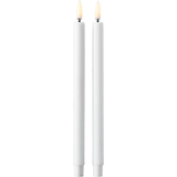 Lysestager, Lys & Dufte Stoff By Uyuni LED-lys 20cm 2stk